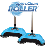 Spin and Clean Roller - Matura Cu 3 Perii Rotative Pachet 2 buc